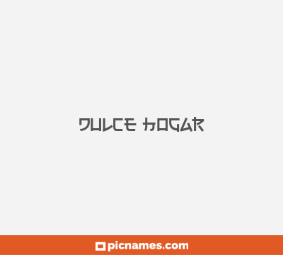 Dulce hogar